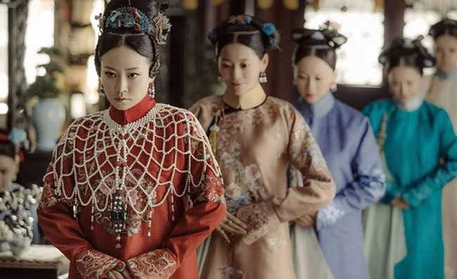 C&aacute;c phi tần trong hậu cung triều Thanh.